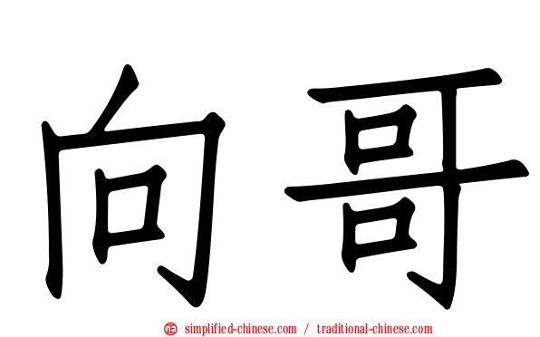 向哥