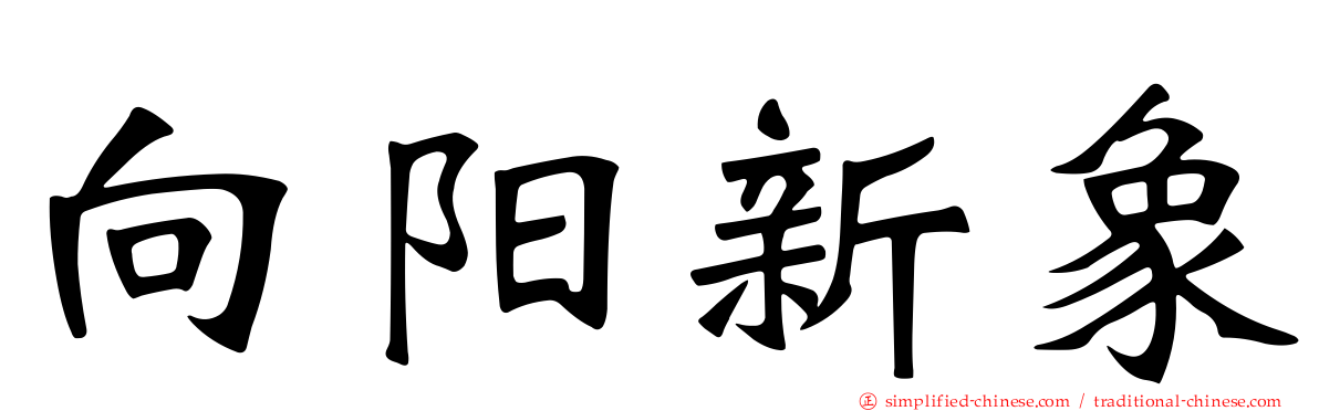 向阳新象