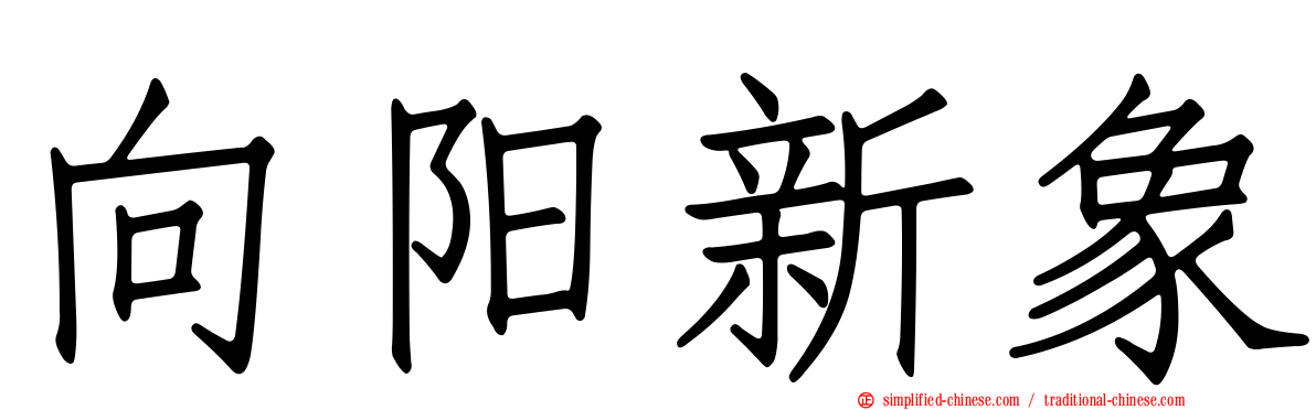 向阳新象