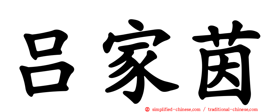吕家茵