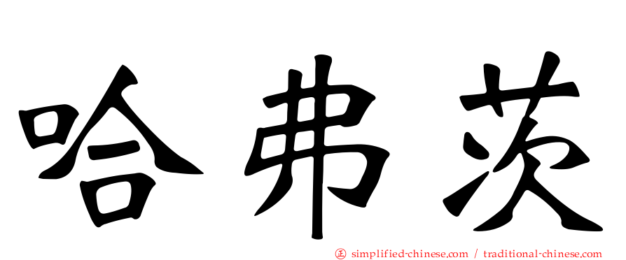哈弗茨