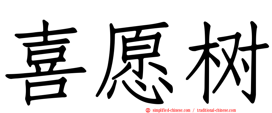 喜愿树