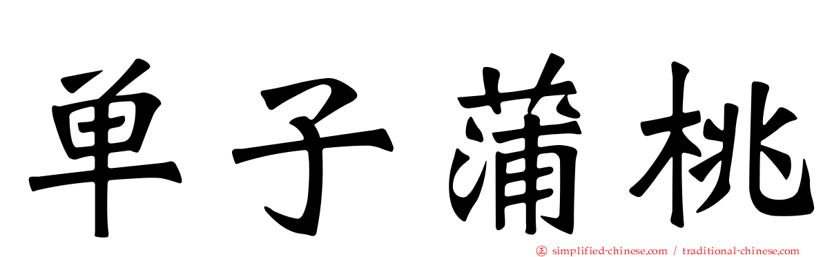 单子蒲桃