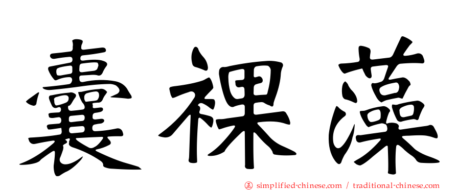 囊裸藻