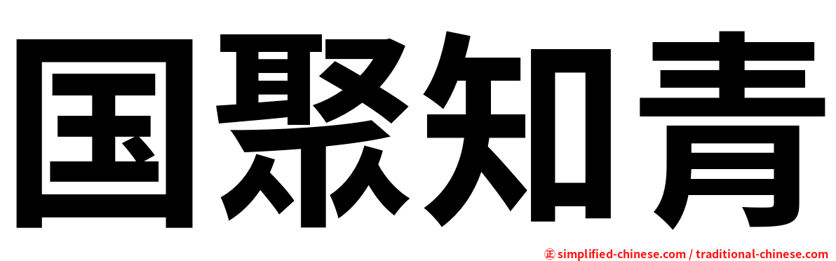 国聚知青