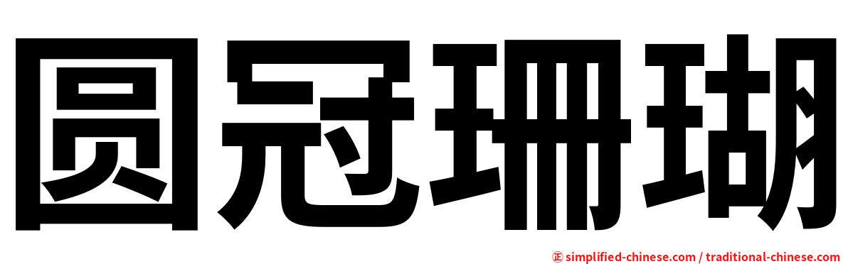 圆冠珊瑚