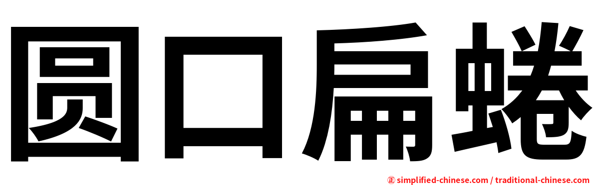 圆口扁蜷