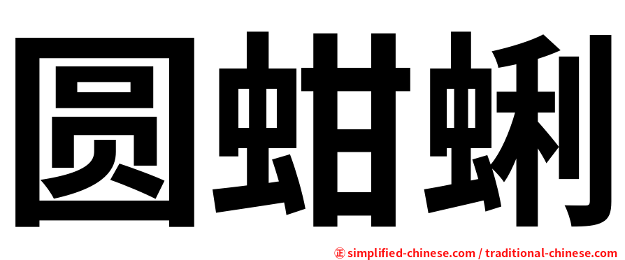 圆蚶蜊