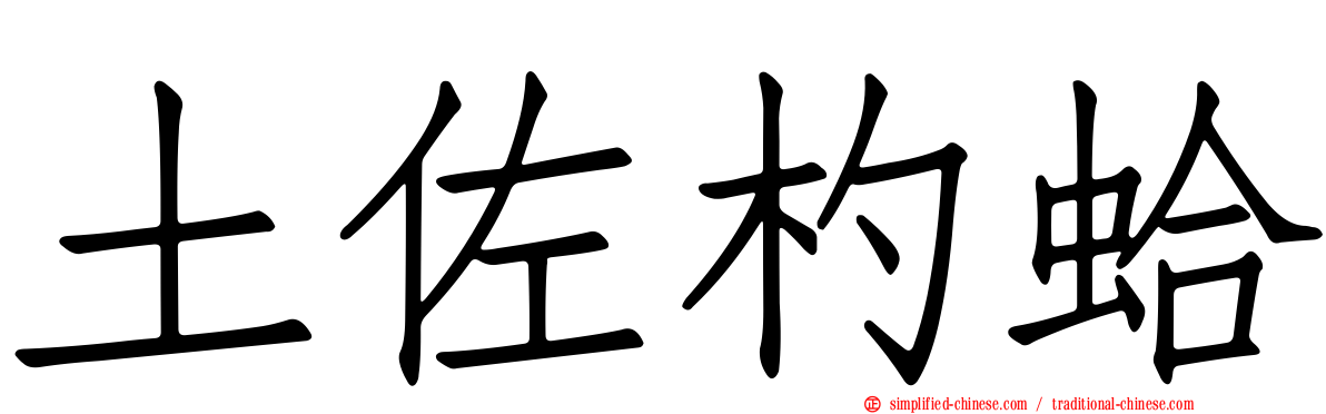 土佐杓蛤