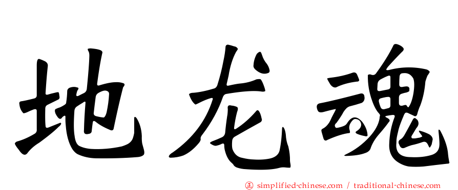 地龙魂