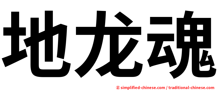 地龙魂