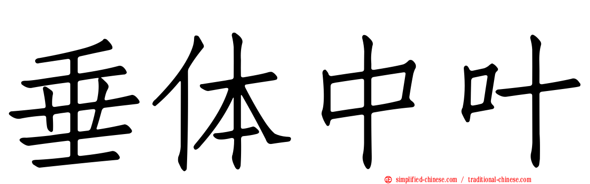 垂体中叶