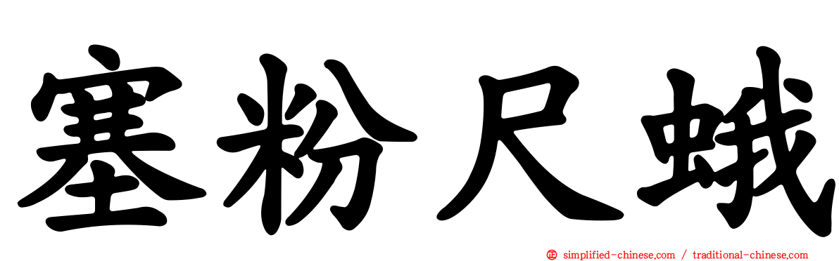 塞粉尺蛾