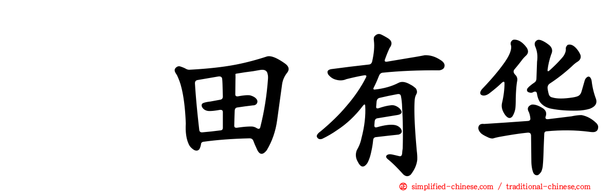 増田有华