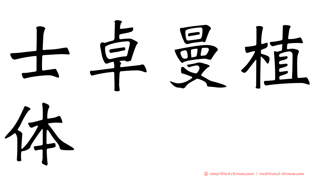 士卓曼植体