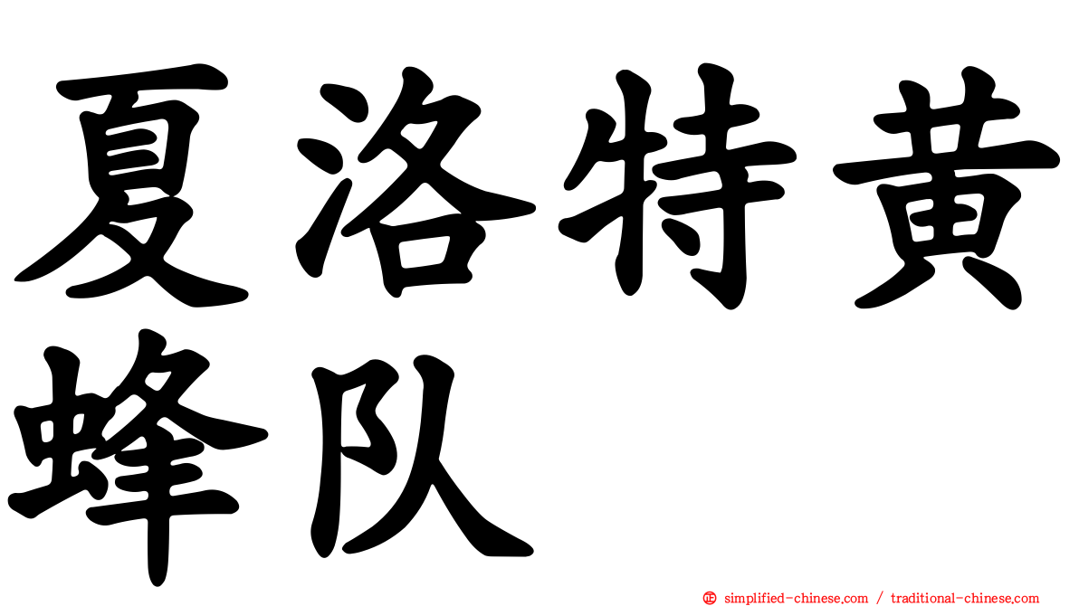 夏洛特黄蜂队