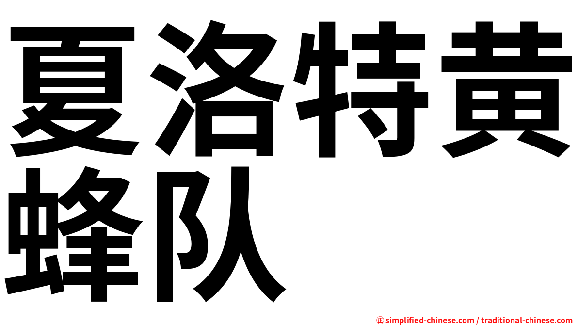 夏洛特黄蜂队