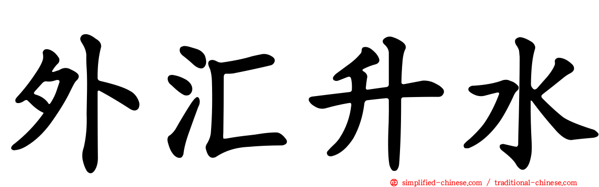 外汇升水