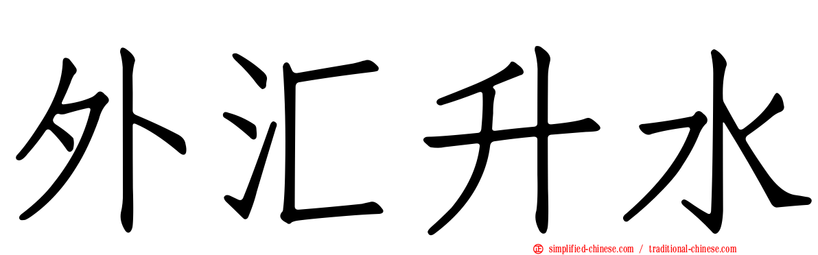 外汇升水