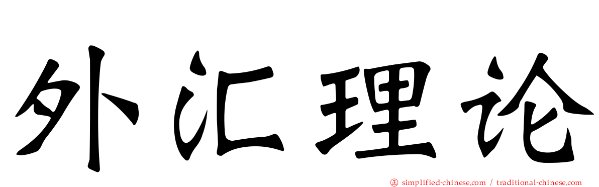 外汇理论