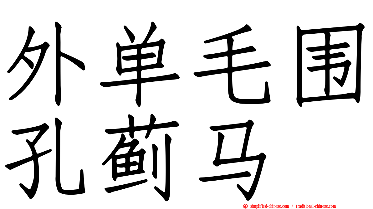 外单毛围孔蓟马
