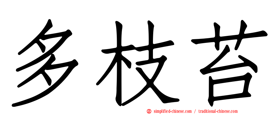 多枝苔