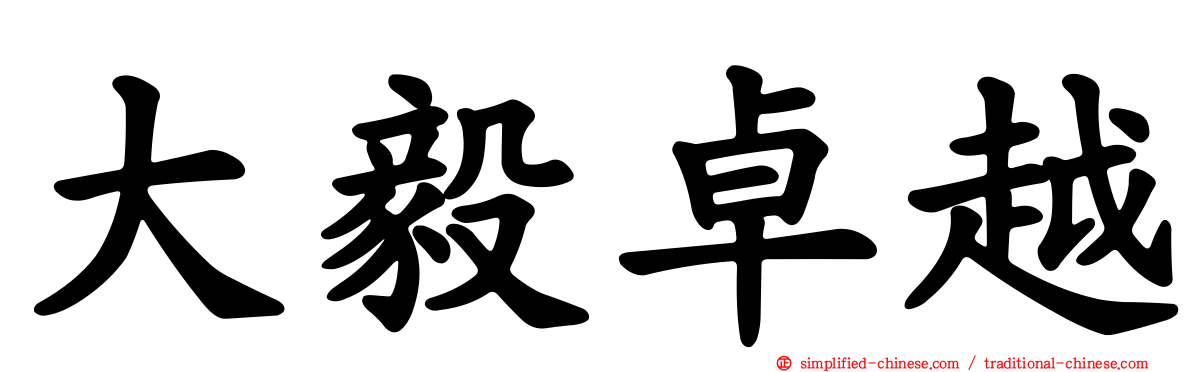 大毅卓越