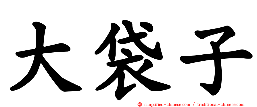 大袋子
