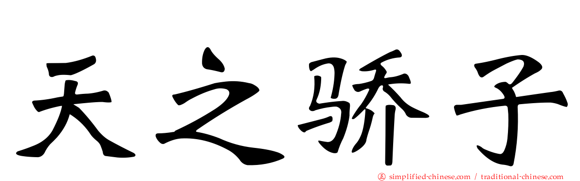 天之骄子