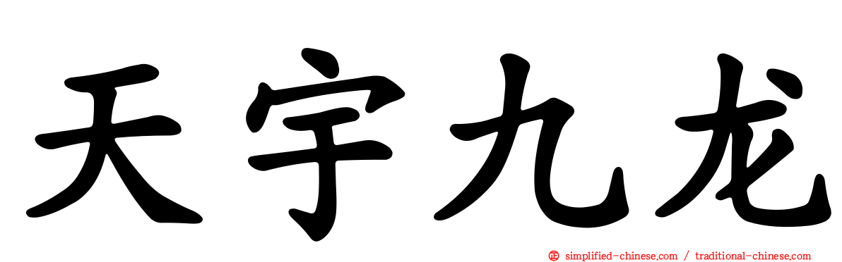 天宇九龙
