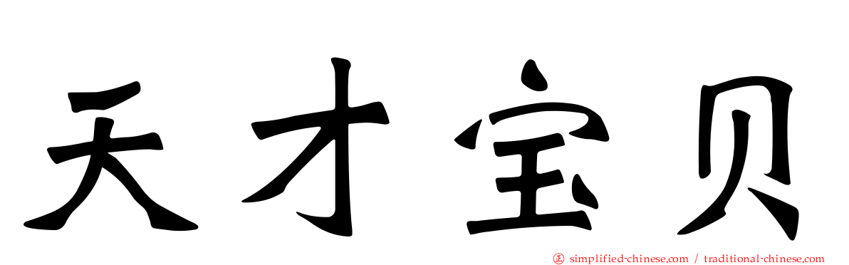天才宝贝