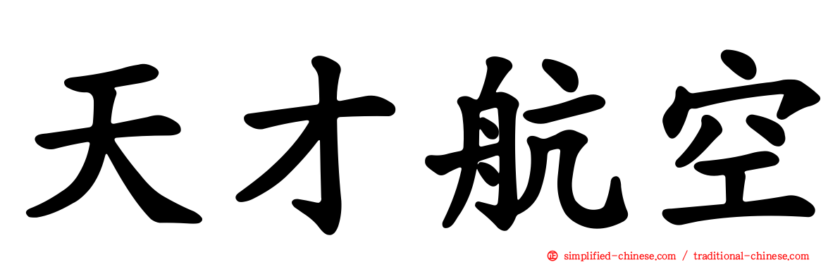 天才航空