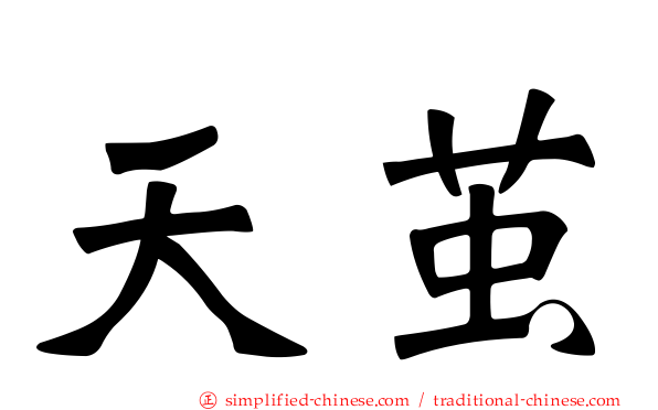 天茧