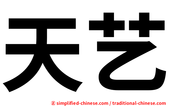 天艺