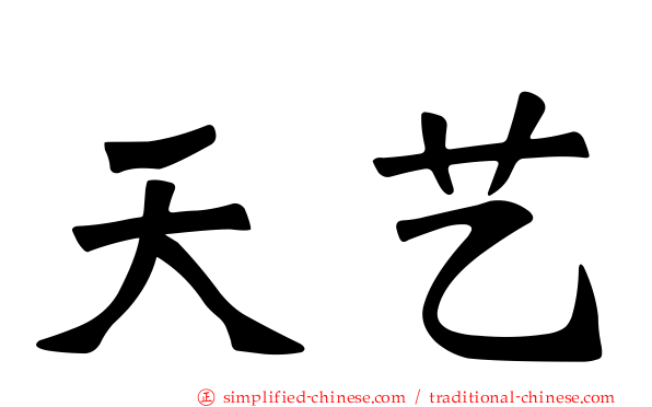 天艺