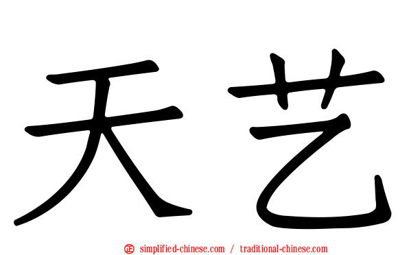 天艺