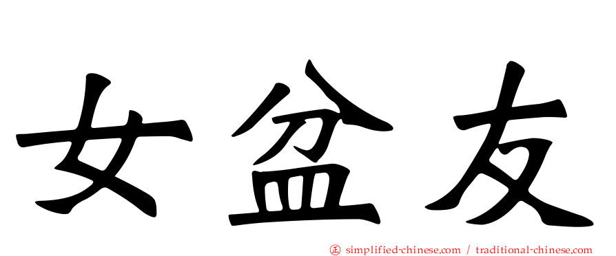 女盆友