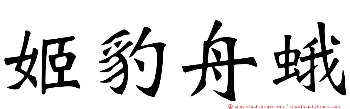 姬豹舟蛾