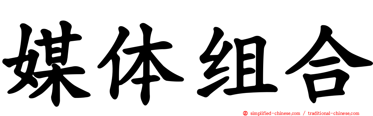 媒体组合