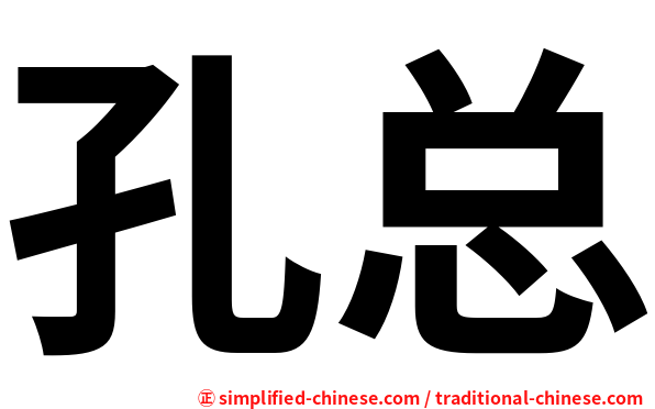 孔总