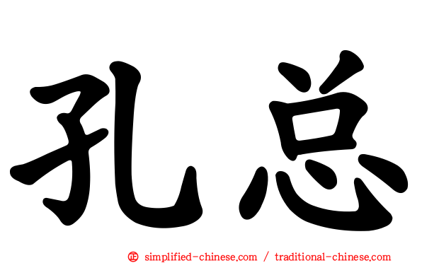 孔总