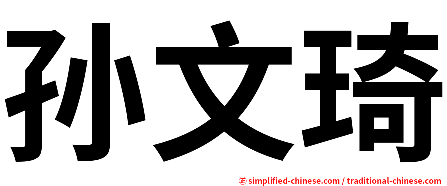 孙文琦