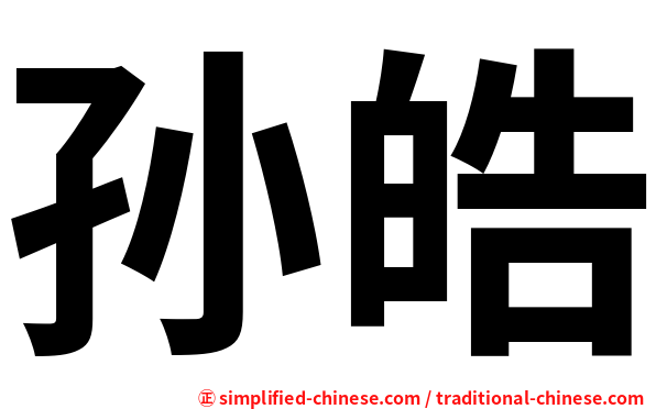 孙皓