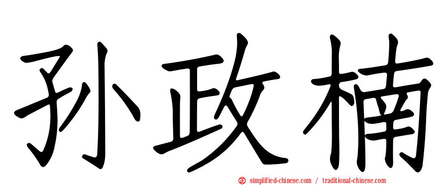孙政楠