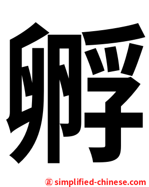 孵
