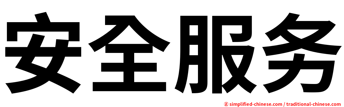 安全服务