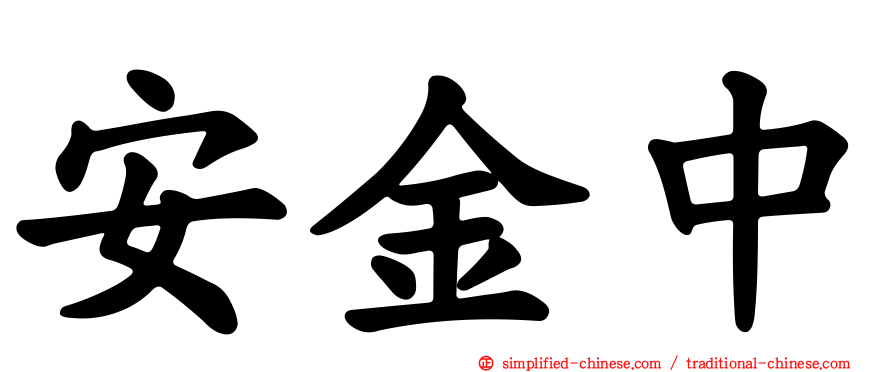 安金中