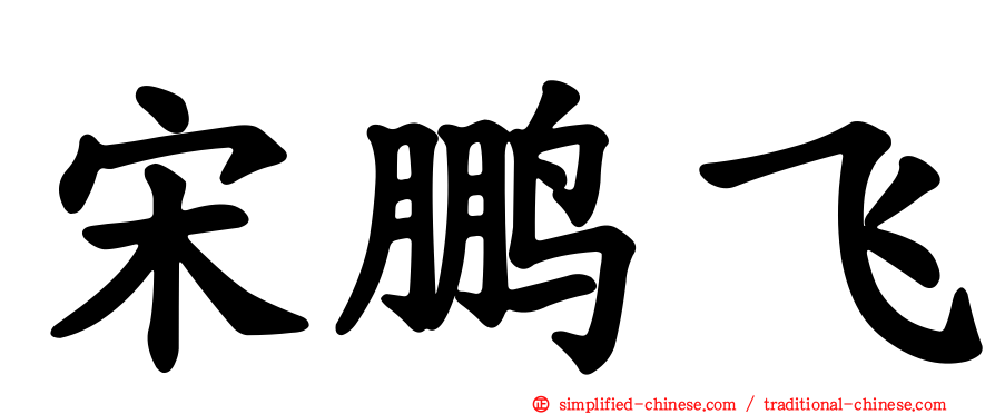 宋鹏飞