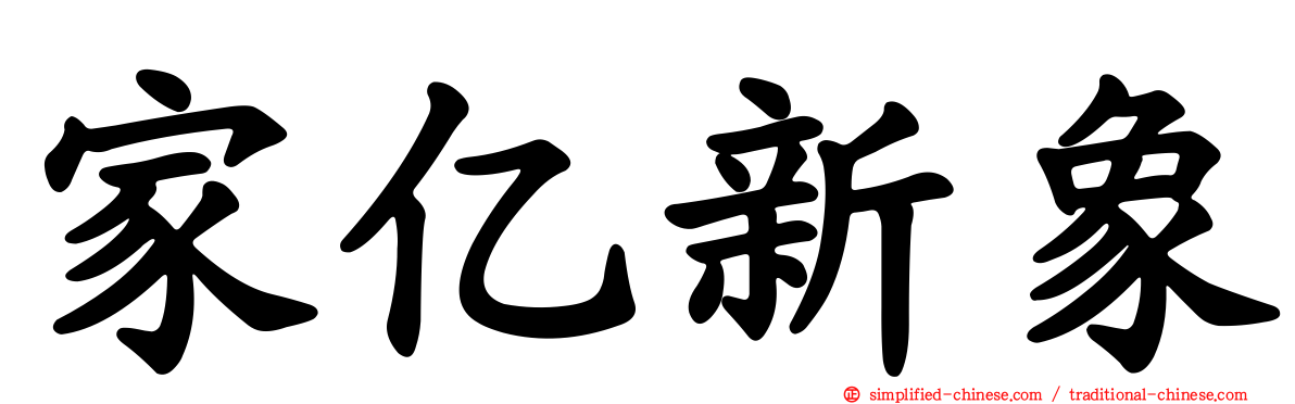 家亿新象