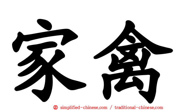 家禽
